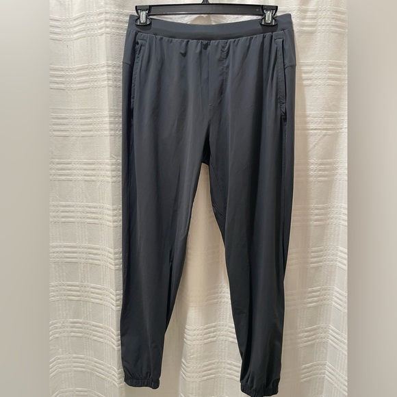 Lululemon Surge Jogger gray large zipper ankles - Picture 1 of 10